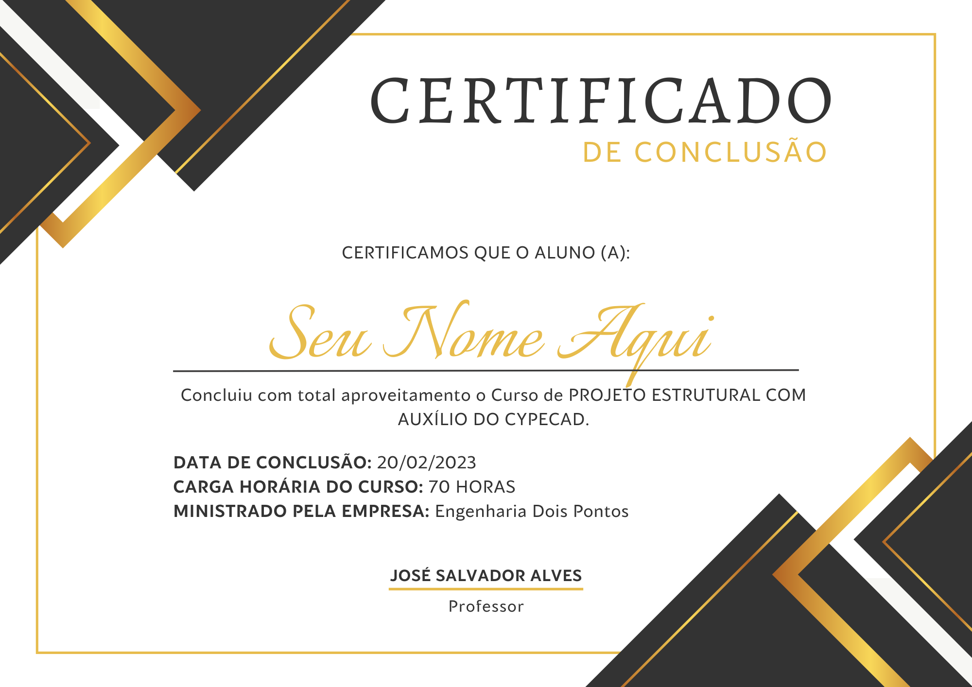 Certificado Cype